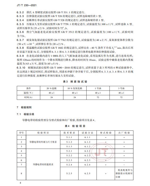 JT/T230-2021标准